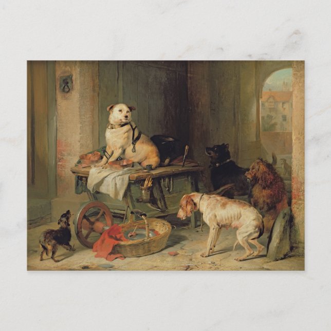 Postal Un Jack en el cargo, c.1833 (Anverso)