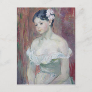 Postal Un joven Chica, 1893