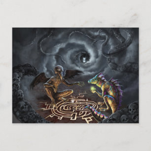 Postal Un juego de dioses