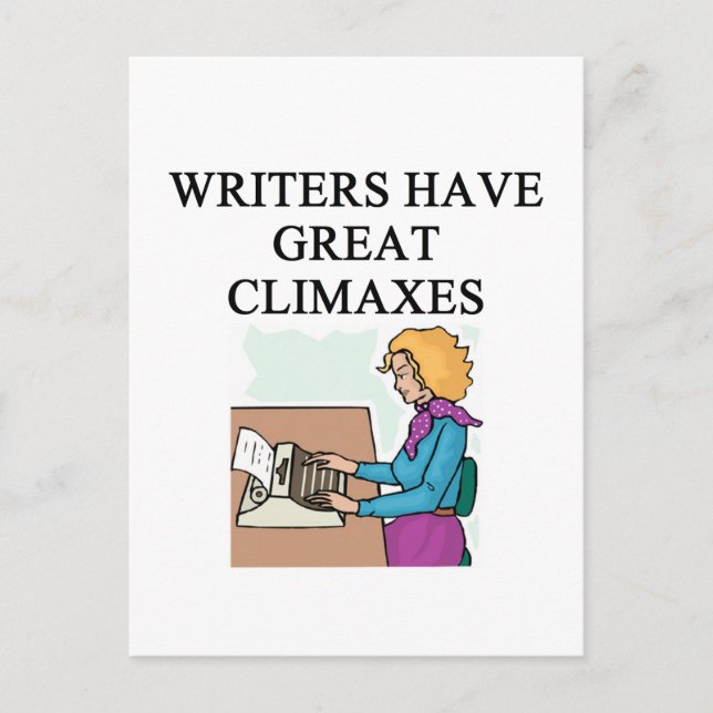 Postal un juego de palabras para los escritores (Anverso)