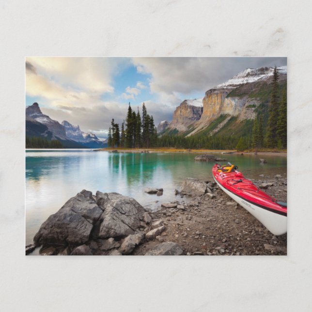Postal Un kayak de mar a orillas de la isla Spirit (Anverso)