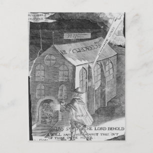 Postal Un lote con polvo, 1605