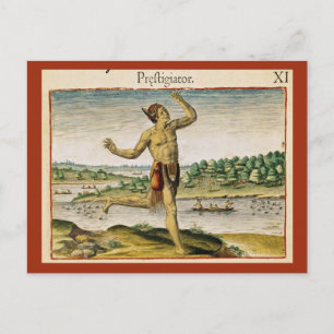 Postal Un mago de Virginia