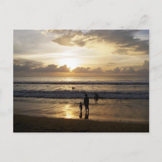 Postal Un momento a tiempo (Anverso)