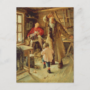 Postal Un momento feliz, 1897
