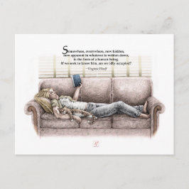 Postal Un momento inanimado