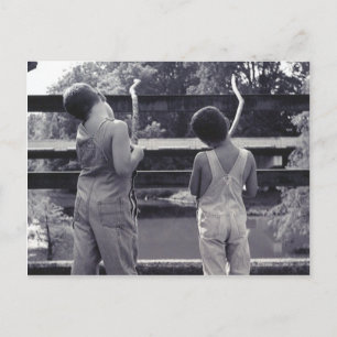 Postal Un momento para pasar con la familia