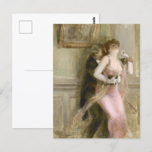 Postal Un momento robado por Albert Guillaume Romantic Ar