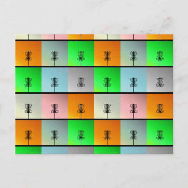 Postal Un montón de cestas (Anverso)