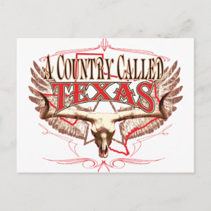 Postal Un país llamado Texas