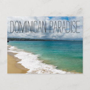 Postal Un paraíso dominicano