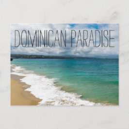 Postal Un paraíso dominicano