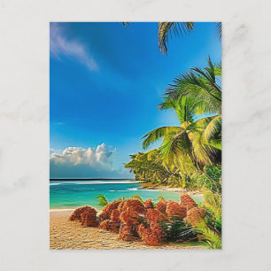 Postal Un paraíso tropical.