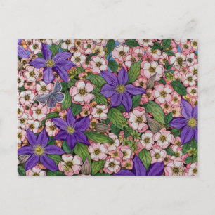 Postal Un parche morado 2011