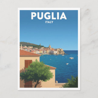 Postal Un paseo costero por Puglia