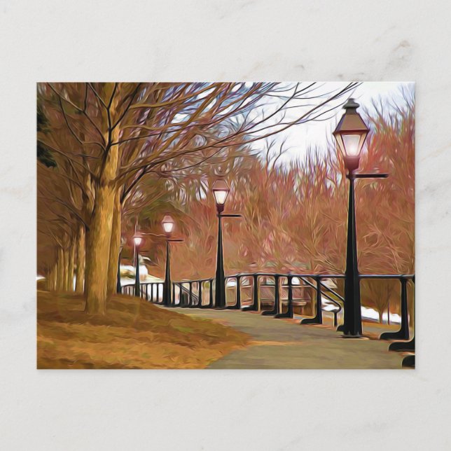 Postal Un paseo para recordar (Anverso)