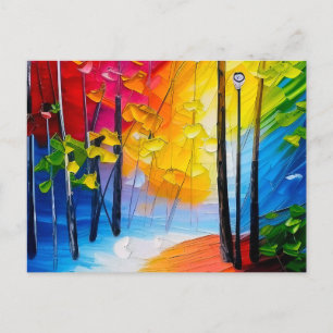 Postal Un Paseo Por El Parque