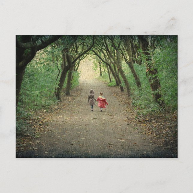 Postal Un Paseo Por La Postcard Del Parque (Anverso)