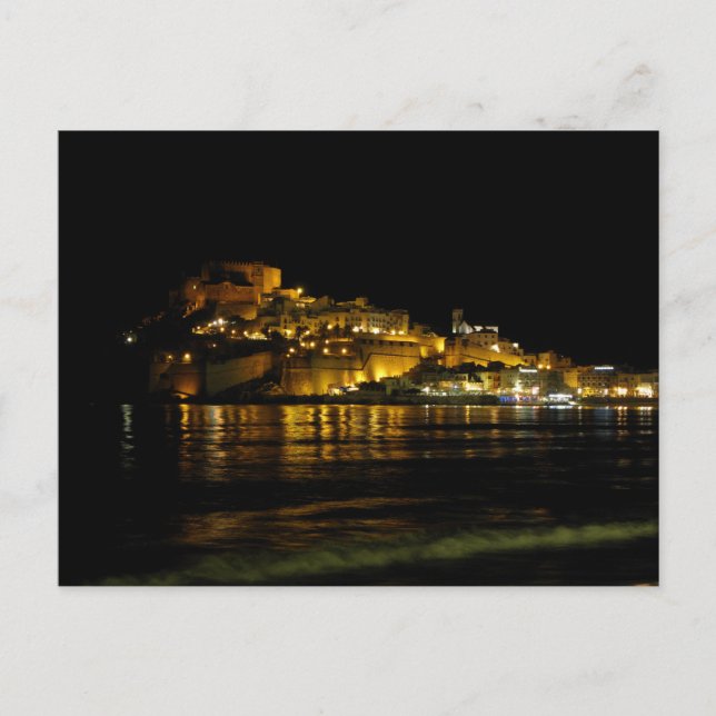 Postal Un pastel de agua (Anverso)