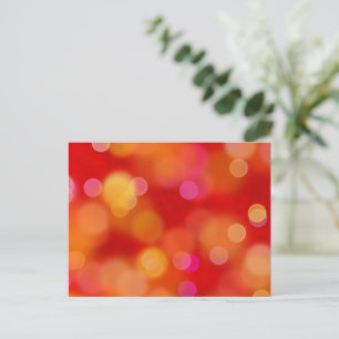 Postal Un patrón de pasión por los Navidades (rojo)