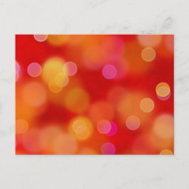 Postal Un patrón de pasión por los Navidades (rojo)