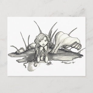 Postal un pequeño estanque para llamar a casa