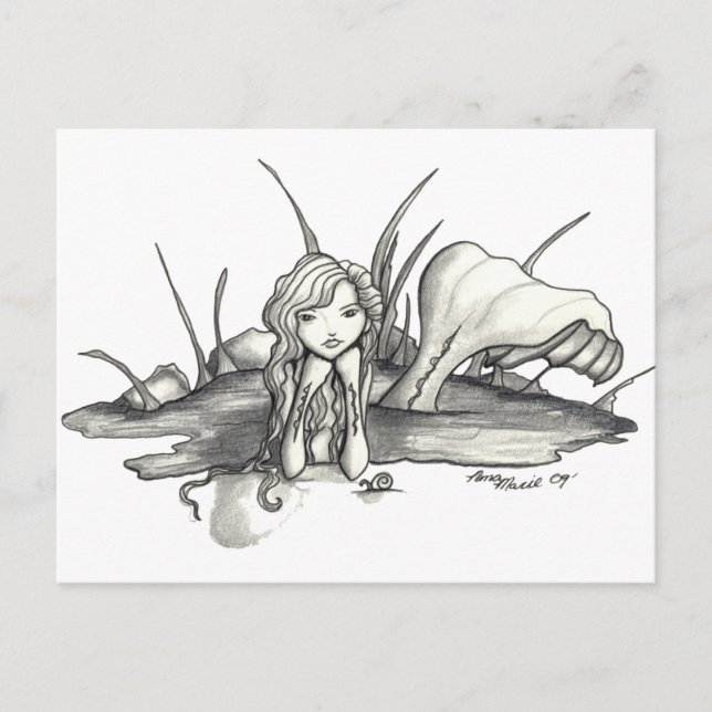 Postal un pequeño estanque para llamar a casa (Anverso)