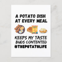 Un plato de patatas en cada comida