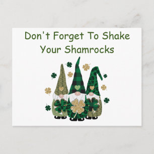 Postal Un poco de humor de Shamrock