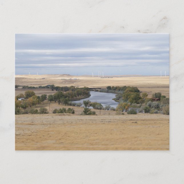 Postal Un poco de Nebraska (Anverso)