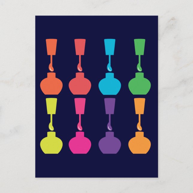 Postal ¡Un polaco de la cola! (Anverso)