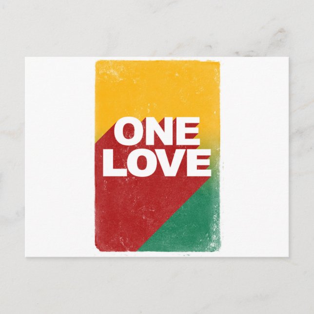 Postal Un Poster de amor (Anverso)