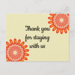 Postal Un Precio Económico Gracias Por Quedarse En El Alq