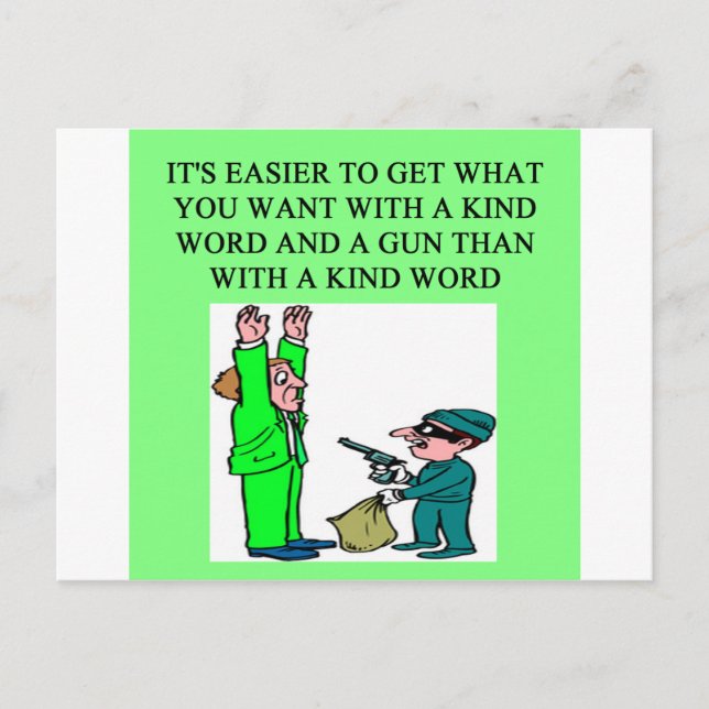 Postal un proverbio de armas gracioso (Anverso)