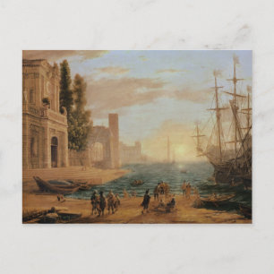 Postal Un puerto marítimo, 1639