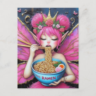 Postal Un Ramen para comer productos lácteos