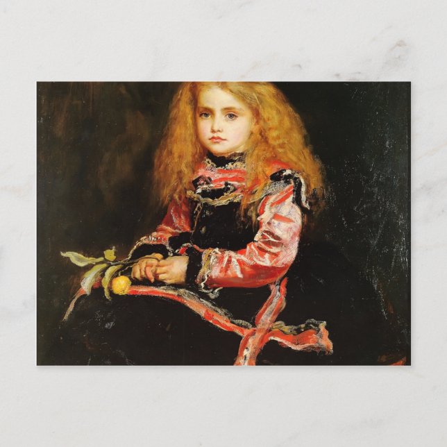 Postal Un recuerdo de Velázquez de John Everett Millais (Anverso)