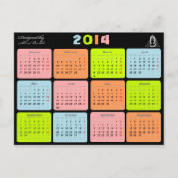 Un regalo útil con calendario para 2014