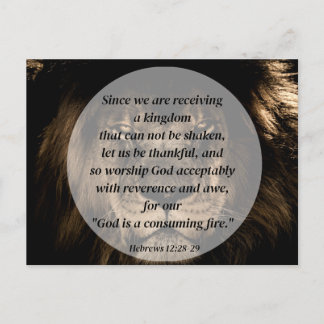 Postal Un Reino que no puede ser sacudido