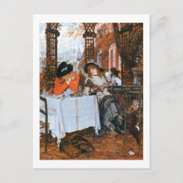 Postal Un romance de luncheon