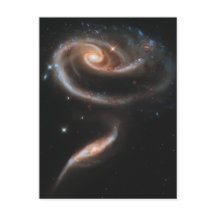 Un rosa hecho de galaxias