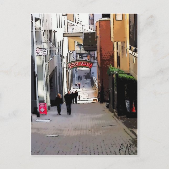 Postal "Un Sabor De Seattle" (Anverso)