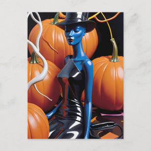 Postal Un sueño de Halloween - Ken Gage Art