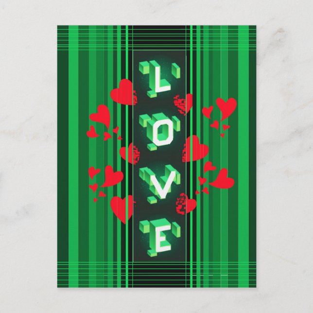 Postal Un tipo diferente de amor... (Anverso)