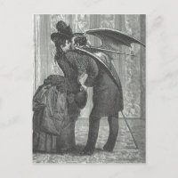 Un vampiro victoriano/de ala gótica besada