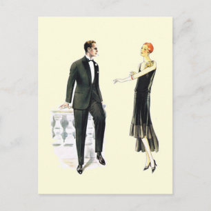 Postal Un vestido perfecto para una velada perfecta