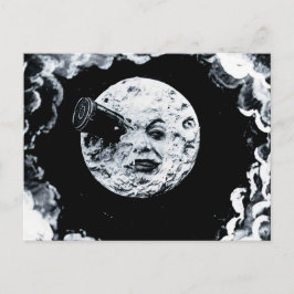 Postal Un viaje a la luna