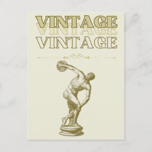 Postal Un viaje a través de la estética vintage