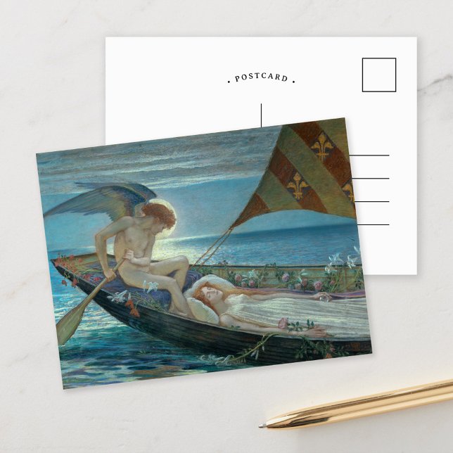 Postal Un viaje soñado | Walter Crane (Subido por el creador)