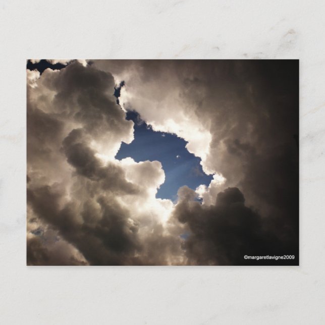 Postal "Un vistazo" (Anverso)